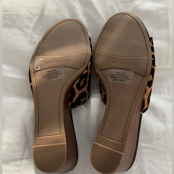 Leopard wedges - Picture 3 of 4